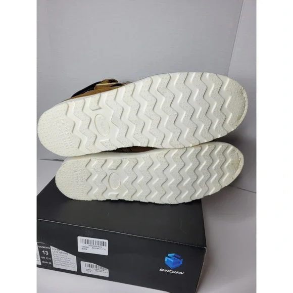 SUREWAY 6" Men's Heavy Duty Leather Soft Toe Work‎ Boots Light Brown Size 13 US - Picture 8 of 9